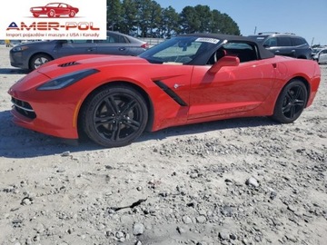 Chevrolet Corvette C7 2016 Chevrolet Corvette Stingray 1LT 2016 6.2l 6.2 Benzyna 455KM