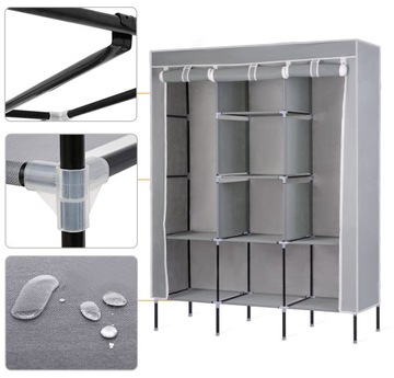 СКЛАДНОЙ ШКАФ ИЗ ТЕКСТИЛЬНОГО МАТЕРИАЛА XXL