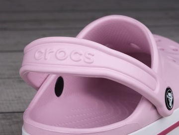 Klapki sportowe, chodaki Crocs Bayaband Clog Pink