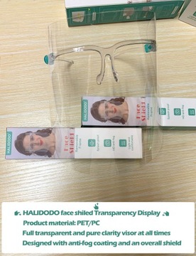 МАСКА ДЛЯ ОЧКОВ ЗАЩИТНОГО СТЕКЛЯННОГО ВИЗОРА, 2 УПАКОВКИ