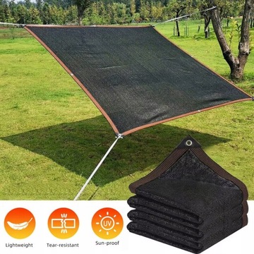 2X3M SIATKA CIENIUJĄCA OSŁONA PRZECIWSŁONECZNA DO OGRODU, PERGOLI, ROŚLIN