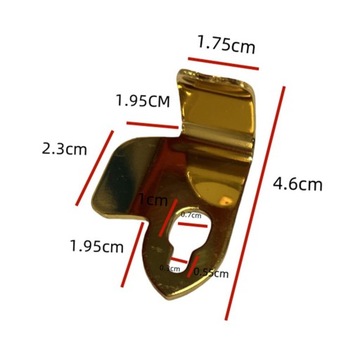 Подставка для большого пальца правой руки для саксофона Легкие портативные крепления для саксофона 4,6 см