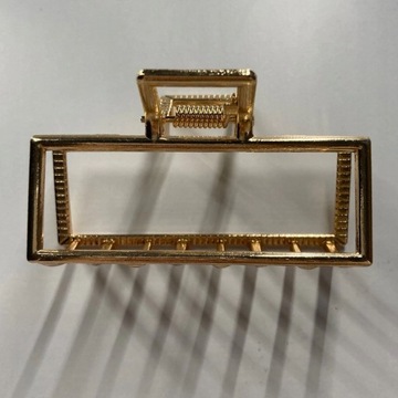 ЗОЛОТОЙ ЗАЖИМ ДЛЯ ВОЛОС Прямоугольный STRONG JAW