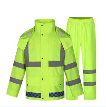 KURTKA robocza SOFTSHELL RAINCOAT ODBLASKOWA R.XL