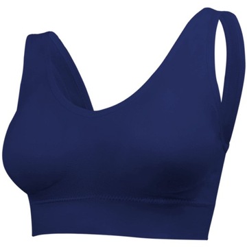 TOP STANIK BIUSTONOSZ SPORT gładki kolor M/L