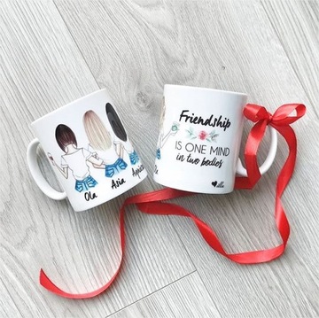 КРУЖКА 5 СЕСТРЫ ДРУЗЬЯ ПОДРУЖКИ