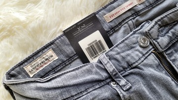 LEVI'S 721 High Rise Skinny W29 L30 29x30 PREMIUM