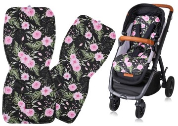 Mio Bebe długa wkładka do wózka SPACERÓWKI BAWEŁNA