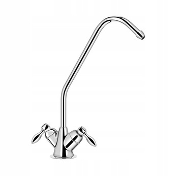 ДВОЙНОЙ КРАН FAP ДЛЯ ФИЛЬТРА ВОДЫ ОСМОСА ХРОМ