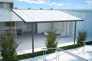 PERGOLA TARASOWA ALTANA OGRODOWA ALUMINIOWA 3x4,4m