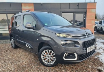 Citroen Berlingo III Osobowy M 1.5 BlueHDi 131KM 2019 Citroen Berlingo WEBASTO Bezwypadkowy Serwis GetHelp 1.5 Diesel