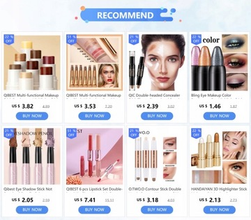 Перламутровая ручка для макияжа глаз Bling Highli