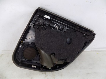 AUDI A6 C7 4G СЕДАН ОБИВКА ДВЕРЕЙ КОРИЧНЕВЫЕ КОЖАНЫЕ ШТОРКИ ЗАДНИЕ