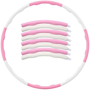 Hula hop odchudzające piankowe fit z masażer