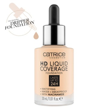 CATRICE HD Liquid Coverage Liquid 010 Светло-бежевый