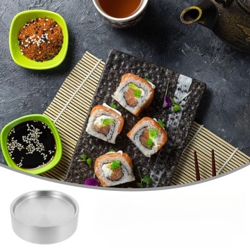 ТАРЕЛКА САШИМИ ЯПОНСКИЕ СУШИ ИЗ НЕРЖАВЕЮЩЕЙ СТАЛИ