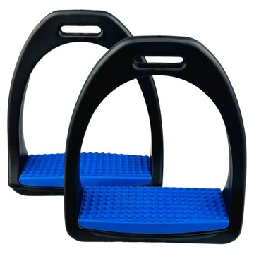 Стремена пластиковые YORK EVO синие [R: 10]