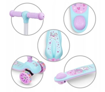 Самокат-балансир Kidwell RIMBA 2в1 со светодиодной подсветкой