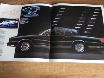 Chevrolet Caprice Monte Carlo Camaro Corvette Chevette - 1984 - США