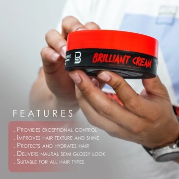 LEVEL3 Brilliant Cream Pomade 150мл Парикмахерская