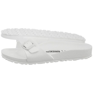 Buty Damskie Profilowane Klapki Birkenstock Madrid EVA Białe 0128183