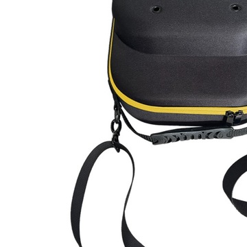 Чехол для шляпы для путешествий на открытом воздухе с жесткой желтой молнией