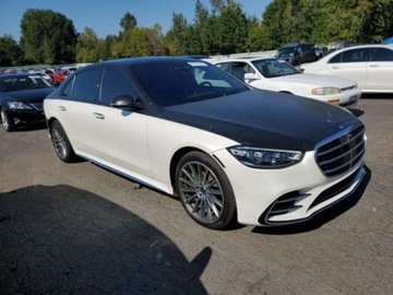 Mercedes Klasa S W223/V223 2022 Mercedes-Benz Klasa S 2022r., 4x4, 3.0L 4.0 Hybryda 429KM, zdjęcie 1