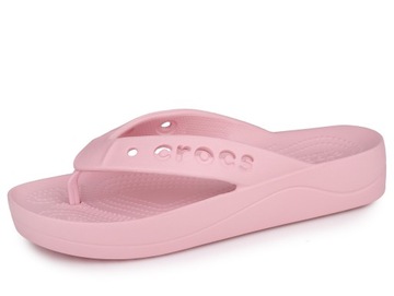 Шлепанцы женские Crocs BAYA PLATFORM FLIP PINK