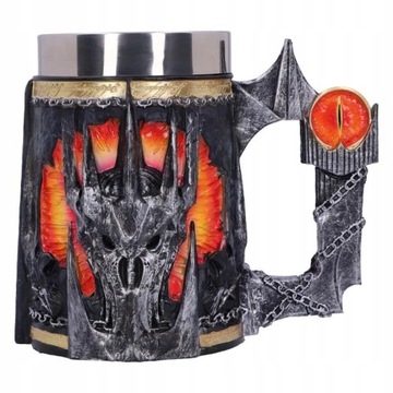 KUFEL KOLEKCJONERSKI WŁADCA PIERŚCIENI SAURON