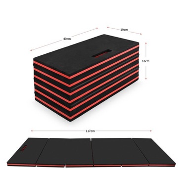 КОВРИКОВАЯ ПОДУШКА ДИВАНА СКЛАДНАЯ ПЕНА МАСТЕРСКАЯ 1160X400X23MM КОЛЕНИ
