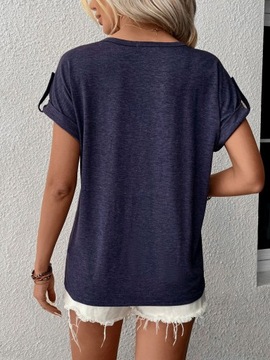 Nowa Kolekcja Kolorowy T-shirt Z Krótkim Rękawem Dla Kobiet-Idealny Na Lato