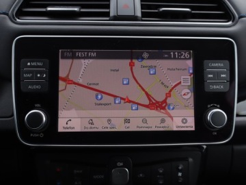 Nissan Leaf II Hatchback Elektryczny 40kWh 150KM 2022 Nissan Leaf 40 kWh, SoH 94%, Salon Polska, zdjęcie 11