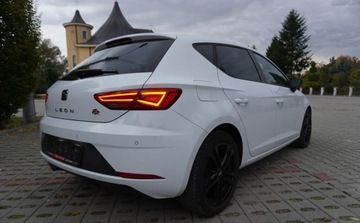 Seat Leon III Hatchback Facelifting 1.5 EcoTSI 130KM 2019 Seat Leon Bezwypadkowy Serwisowany 1-Wlasciciel FR Navi Led Asystenci Piek, zdjęcie 14