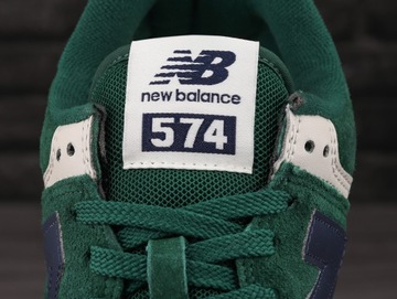 Buty sneakersy męskie sportowe New Balance GREEN NAVY