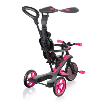 Rowerek wózek 4w1 Globber Explorer Trike Fuchsia