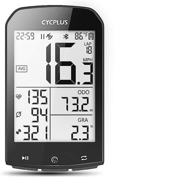 LICZNIK KOMPUTER ROWEROWY GPS INTELIGENTNY CYCPLUS KOMPAKTOWY IPX8 PRO