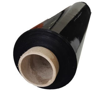 FOLIA STRETCH STRECZ DO PALET I PACZEK CZARNA 3 KG ROLKA XL DUŻO FOLII