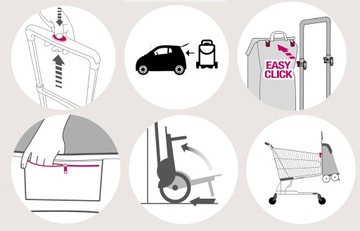 Сумка для покупок Sprinter Gimi на колесиках