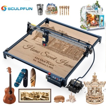 Ультралазерный гравер SCULPFUN S30 600*600 мм, 11 Вт