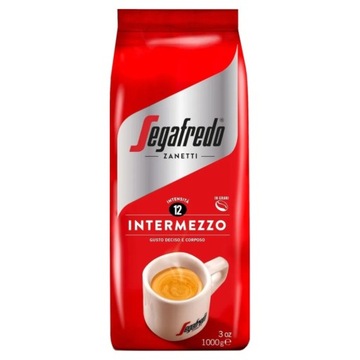 Kawa ziarnista Segafredo Intermezzo włoska 1kg