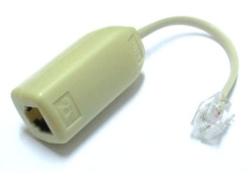 Filtr ADSL Neostrada Netia wtyk - gniazdo RJ11