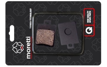 Передние тормозные колодки Моретти.