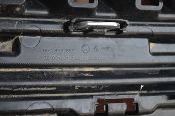 MASKA MŘÍŽKA CHLADIČŮ CHRÓM SKODA SCALA 657853653