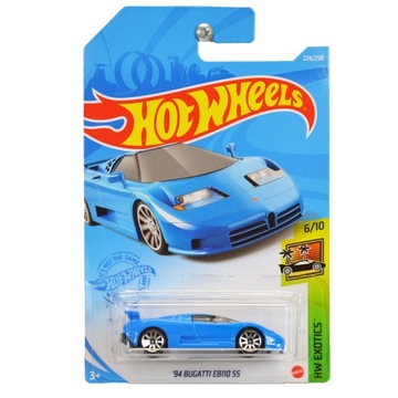 HOT WHEELS AUTO RESORAK '94 BUGATTI EB110 SS