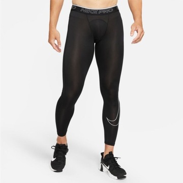 XXL Spodnie Nike M NP DF Tight DD1913 010 czarny XXL