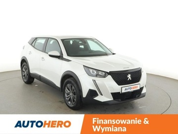 Peugeot 2008 II SUV 1.2 PureTech 130KM 2021 Peugeot 2008 automat LED klima auto kamera i, zdjęcie 9