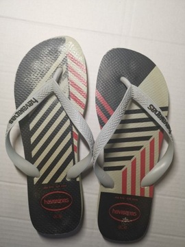 11447P25.JAPONKI HAVAIANAS TREND 41/42 ICE SZARY/CZARNY