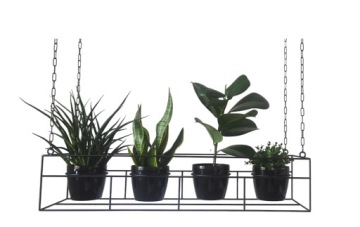 НАСТЕННАЯ МЕТАЛЛИЧЕСКАЯ ПОДСТАВКА ДЛЯ ЦВЕТОВ LOFY ДЛЯ РАСТЕНИЙ ПОЛКА ДЛЯ ТРАВ