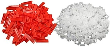 КОМПЛЕКТ СИСТЕМЫ ВЫРАВНИВАНИЯ ПЛИТКИ 500 ЗАЖИМОВ 1 мм 100 КЛИПЦЕВ 100 КЛЕЩЕЙ