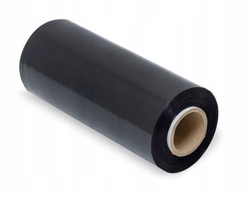 FOLIA STRETCH 0,75kg netto 25cm czarna